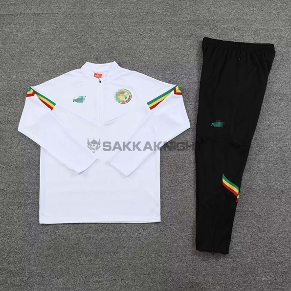 セネガル 代表 トレーニングスウェットシャツ 2022 ホワイト