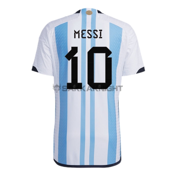 アルゼンチン代表 2022 ユニフォーム ホーム サムスン プレイヤーバージョン 半袖  10番 Messi