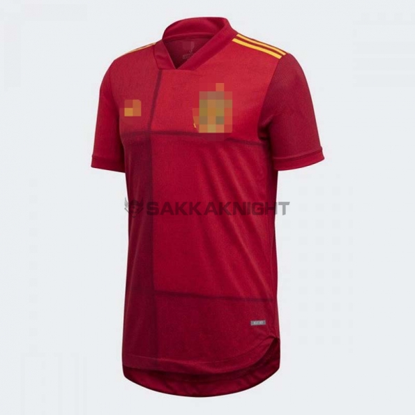 Tシャツ-スペイン-ユニフォーム-2020-バージョン-杯-ヨーロッパ-001