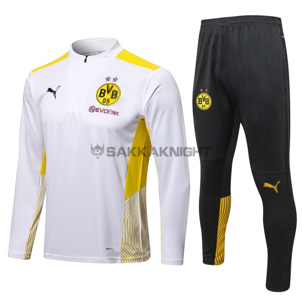 ドルトムント 21 22 トレーニングシャツ ホワイト イエロー サッカー 騎士ショップ