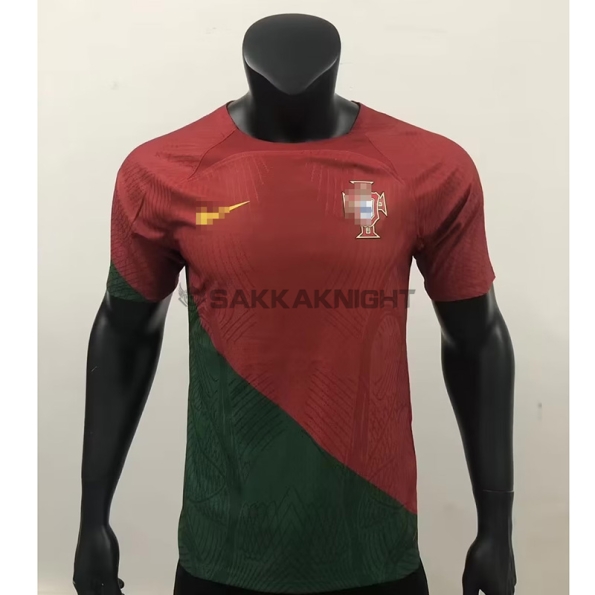 ポルトガル代表 ユニフォーム 2022 ホーム 半袖 プレイヤーバージョン