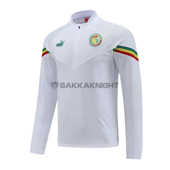 セネガル 代表 トレーニングスウェットシャツ 2022 ホワイト