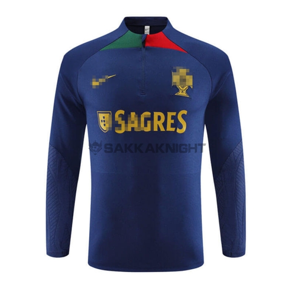 ポルトガル代表 トレーニングスウェットシャツ 2023 ブルー