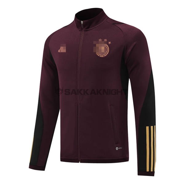 ドイツ代表トレーニングジャケット2022 あずき色