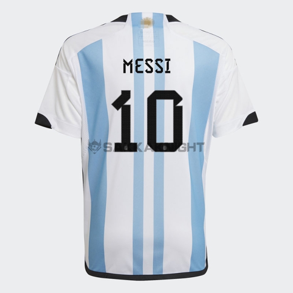 アルゼンチン代表  ユニフォーム  2022  ホーム 半袖  10番 Messi