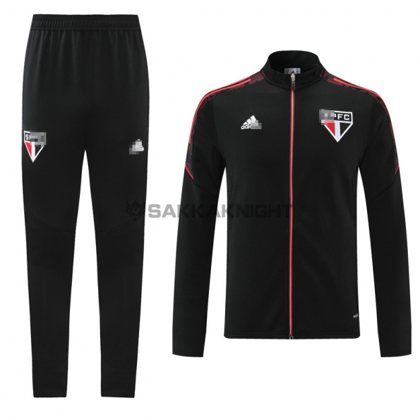 サンパウロFC 21/22  トレーニングジャケット  ハイネック  ブラック