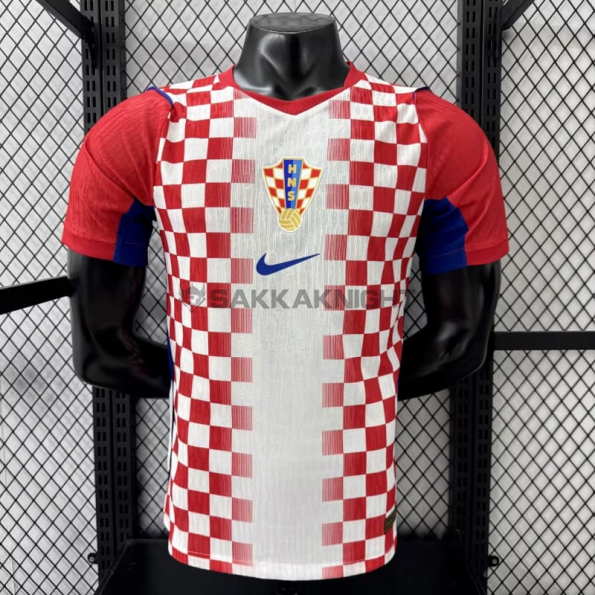 クロアチア代表 ユニフォーム 2026 ホーム プレイヤーバージョン 半袖