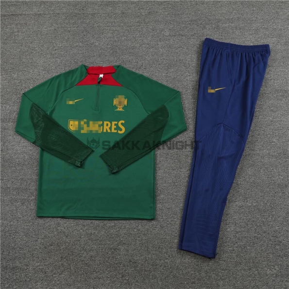 ポルトガル代表 トレーニングスウェットシャツ 2023 グリーン