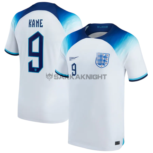 イングランド代表 ユニフォーム 2022 ホーム 半袖 9番 Kane | サッカー