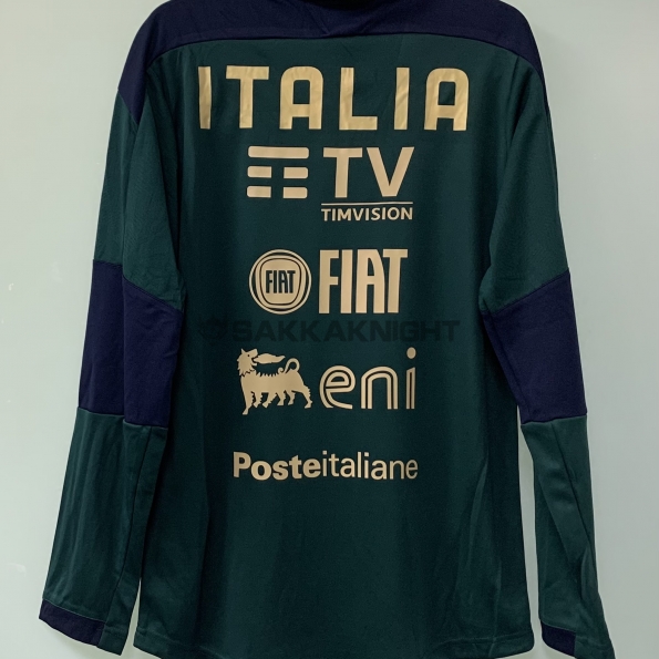 イタリア代表 ジャージ 長袖 グリーン サッカー 騎士ショップ