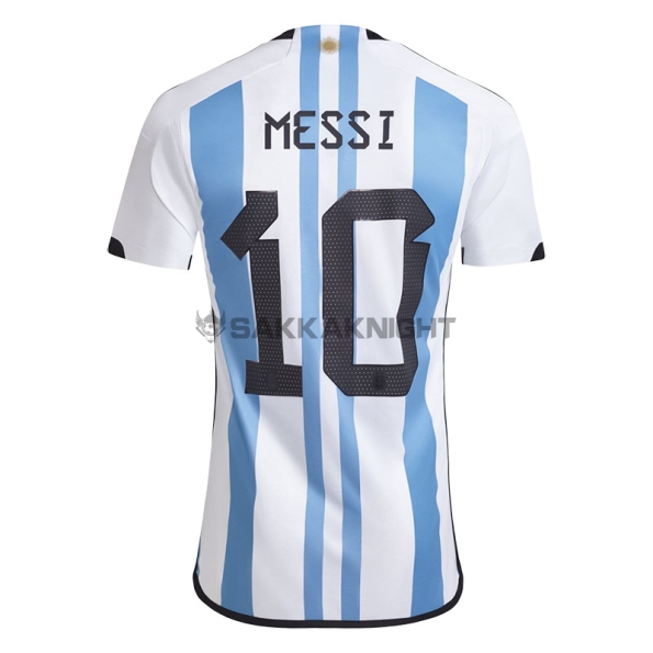 アルゼンチン代表 2022 ユニフォーム ホーム サムスン 半袖 10番 Messi 