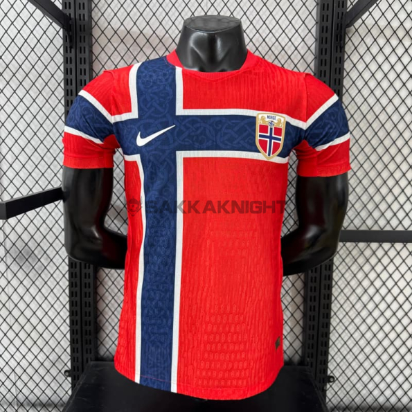 ノルウェー 代表  ユニフォーム  2026 ホーム プレイヤーバージョン 半袖