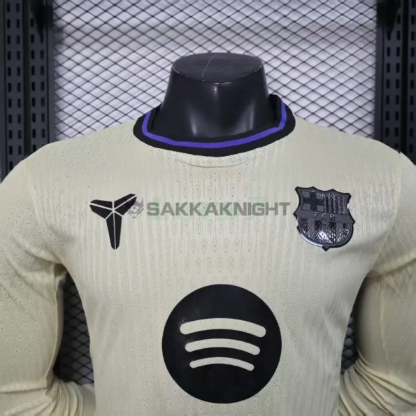 バルセロナ ユニフォーム 25/26 アウェイプレイヤーバージョン 长袖