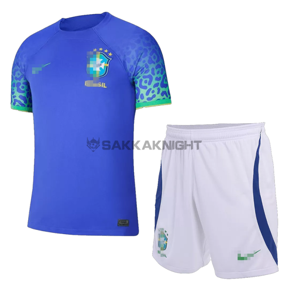 ブラジル代表 2022 ワールドカップ アウェイ 子供ユニフォームセット