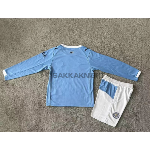 マンチェスター シティ 子供セット 2025/26 ホーム 长袖