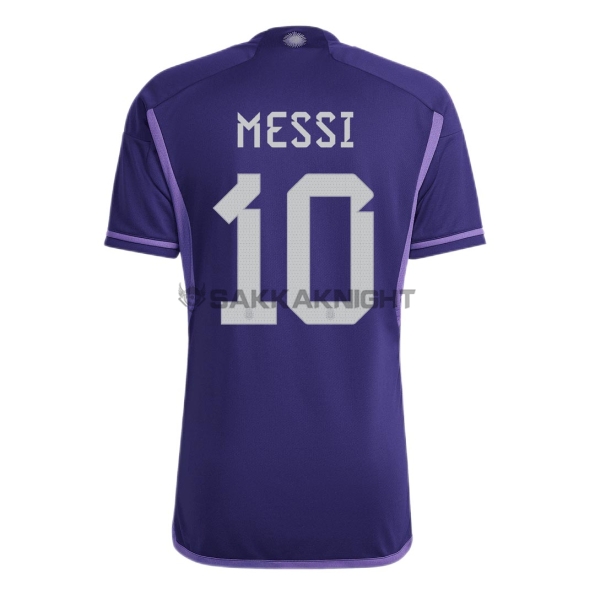 アルゼンチン代表 2022 ユニフォーム アウェイ サムスン 半袖  10番 Messi