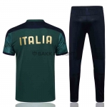 イタリア代表 2021 トレーニングシャツ 半袖セット グリーン