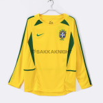 ブラジル代表  ユニフォーム 2002 ホーム ヴィンテージバージョン 长袖