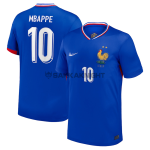 フランス代表 ユニフォーム 2024 ホーム 半袖 10 番 MBAPPÉ