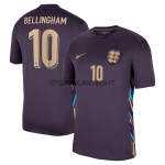 イングランド代表 ユニフォーム 2024 アウェイ 半袖 10 番Bellingham