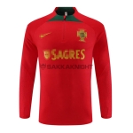 ポルトガル代表 トレーニングスウェットシャツ 2023 レッド