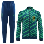 ブラジル代表トレーニングジャケット2022 グリーン+ブルー