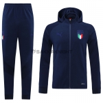 イタリア代表  2021  フード付きジャケットセット  ダークブルー