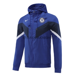 チェルシー フード付きウィンドブレーカー 22/23 ジュエルブルー