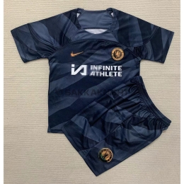 チェルシー ゴールキーパー 23/24 子供セット ブラック