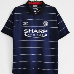 マンチェスター ユナイテッド ユニフォーム 99/00 アウェイ ヴィンテージバージョン 半袖