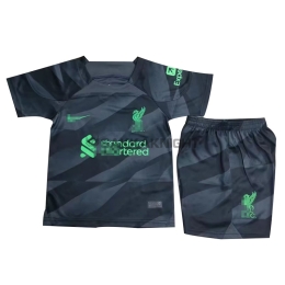 リバプール 子供セット 23/24 ゴールキーパー ブラック