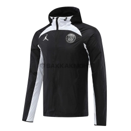 パリ サンジェルマン フード付きウィンドブレーカー 22/23 ブラック