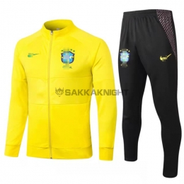 ブラジル代表 2021 トレーニングジャケット-セット イエロー
