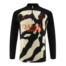 パリ サンジェルマン トレーニングスウェットシャツ 23/24 ブラック+きいろい