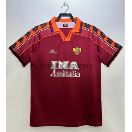 ROMA 1994 1995 HOME FOOTBALL SHIRT SOCCER JERSEY ASICS sz L