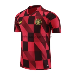 マンチェスター シティトレーニングシャツ半袖 23/24  レッド