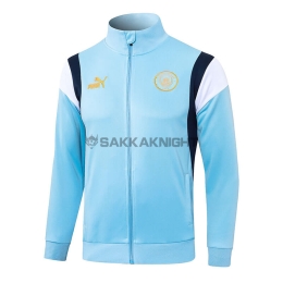 マンチェスター シティトラックスーツ 23/24 ゴールドラベル  ブルー