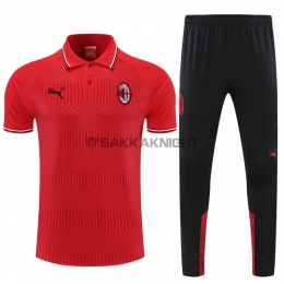 ACミラン 22/23  ポロシャツセット レッド