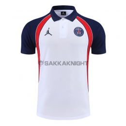 パリサンジェルマン 22/23 ポロシャツ ホワイト/ブルー/レッド