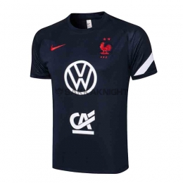 フランス代表 2022 トレーニングシャツ 半袖 ネイビー