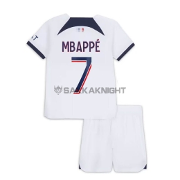 パリ サンジェルマン 子供セット 23/24 アウェイ 7 番 MBAPPÉ