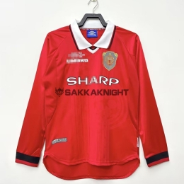 マンチェスター ユナイテッド ユニフォーム 1999/00 ホーム ヴィンテージバージョン 长袖